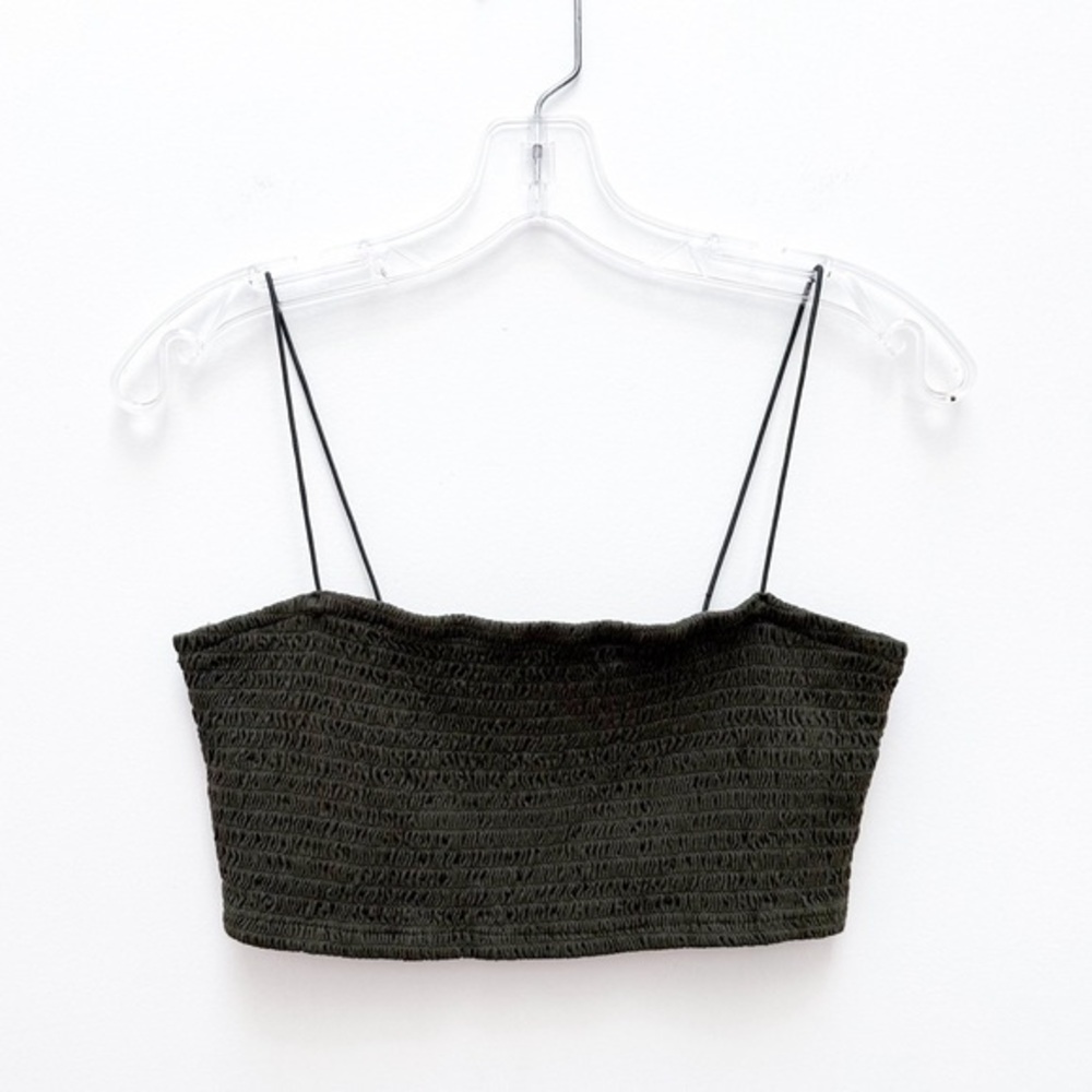 Maeve Micro Tube Top — Green